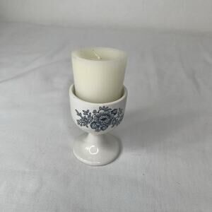 Bristol Crown Ducal Ceramic Hand-painted Vintage Boiled Egg Holder Candle Hold